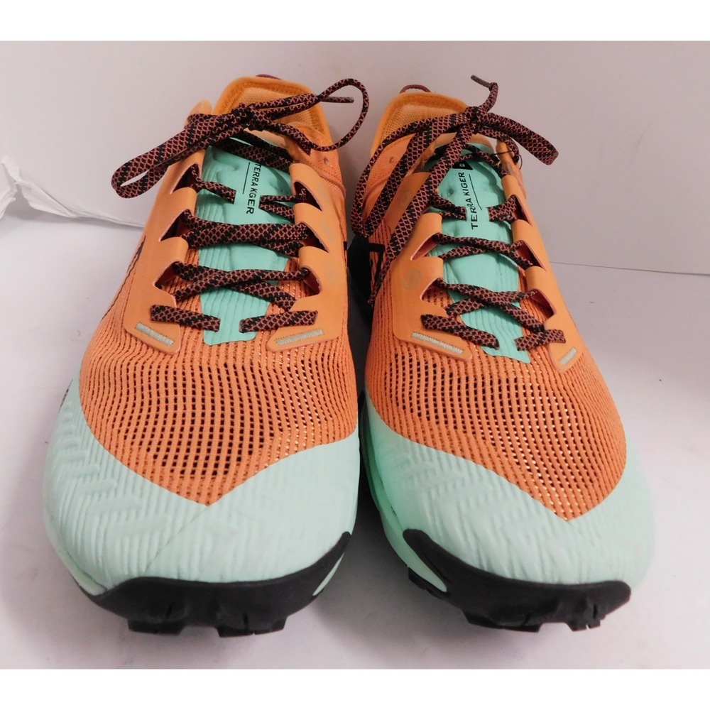 NIKE Air Zoom Terra Kiger 8 Trail Running Shoes Orange Mint Foam Men 13 - Picture 5 of 8